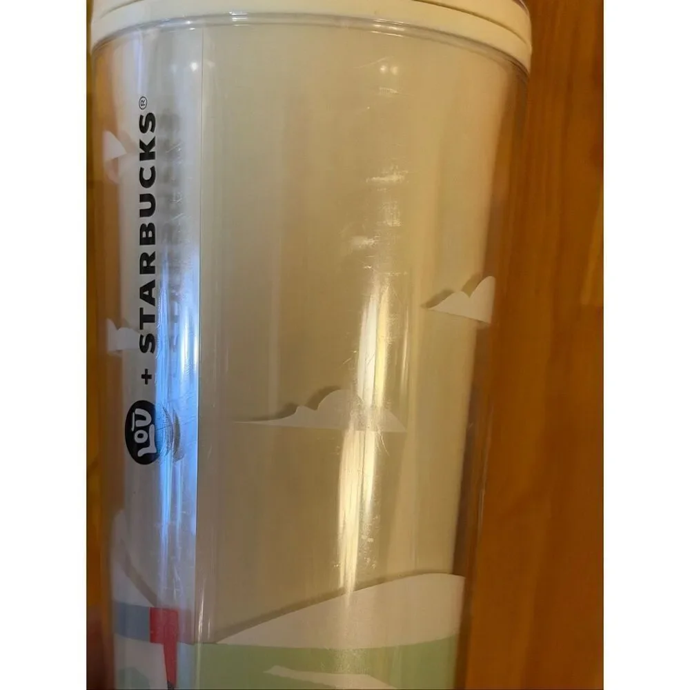 STARBUCKS + LOU 2024 Black History Month DAMON BROWN Cold Cup Tumbler 24oz Nwt (